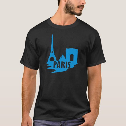 Parijs T-shirt (Voorkant)