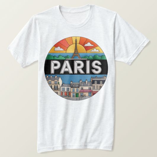 PARIJS T-SHIRT (Design voorkant)