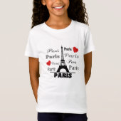 Parijs T-shirt (Voorkant)