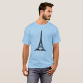Parijs T-shirt (Voorkant volledig)