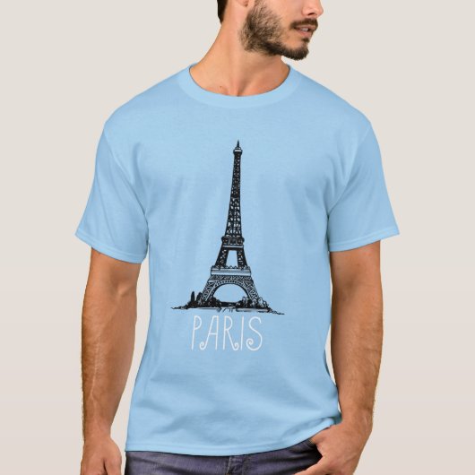 Parijs T-shirt (Voorkant)