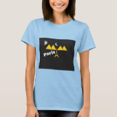 Parijs T-Shirts Voor vrouwen...................... (Voorkant)