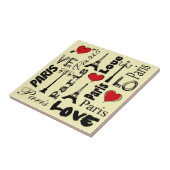 Parijs Tegeltje (Zijkant)