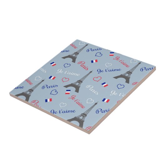 Parijs Tegeltje (Zijkant)