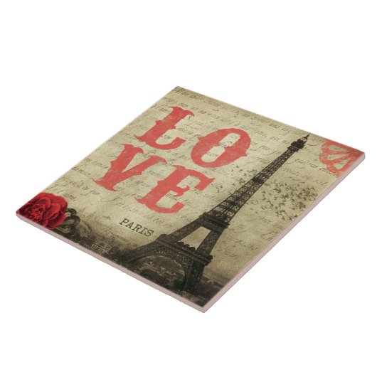  Parijs Tegeltje (Zijkant)