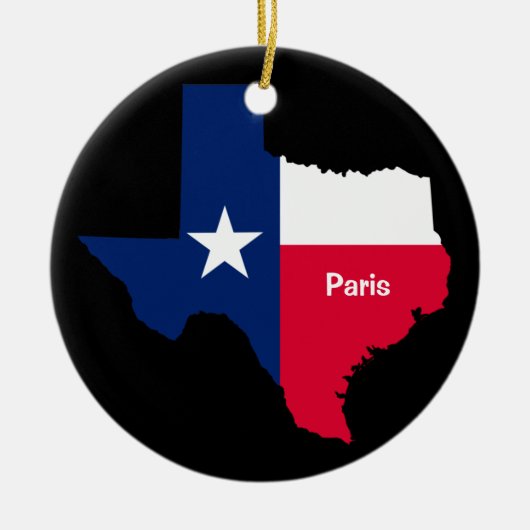 Parijs, Texas Ornament (Voorkant)