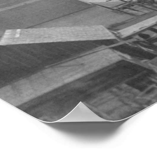 Parijs, TexasAerial Uitzicht TownParis, TX Poster (Hoek)