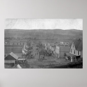 Parijs, TexasAerial Uitzicht TownParis, TX Poster