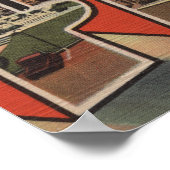 Parijs, TexasLarge Letter ScenesParis, TX Poster (Hoek)