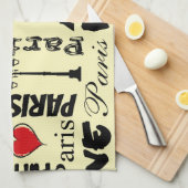 Parijs Theedoek (Quarter Fold)