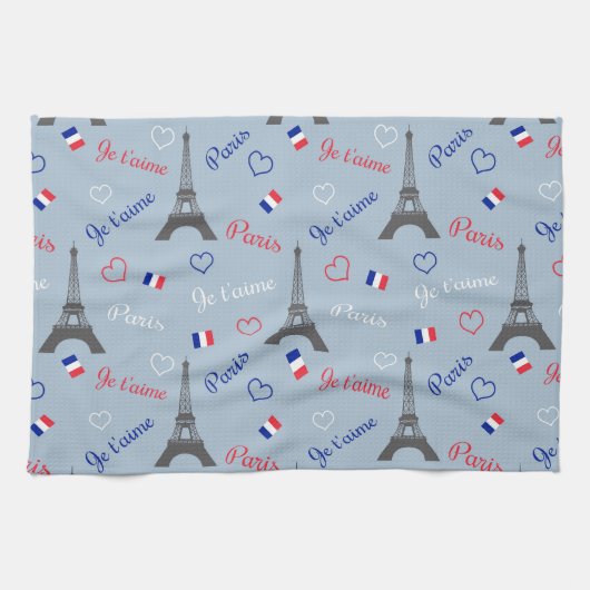 Parijs Theedoek (Horizontaal)