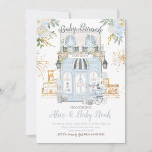 Parijs Thema Baby shower Kaart