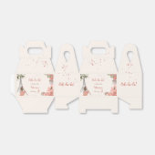 Parijs thema frans verjaardagsfeest bedankdoosjes (Uitgevouwen)