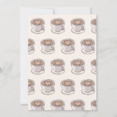 Parijs thema frans verjaardagsfeest kaart (Achterkant)