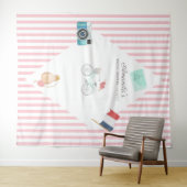 Parijs Themapartij Feest Fotohokje Wandkleed (In Situ (horizontaal))