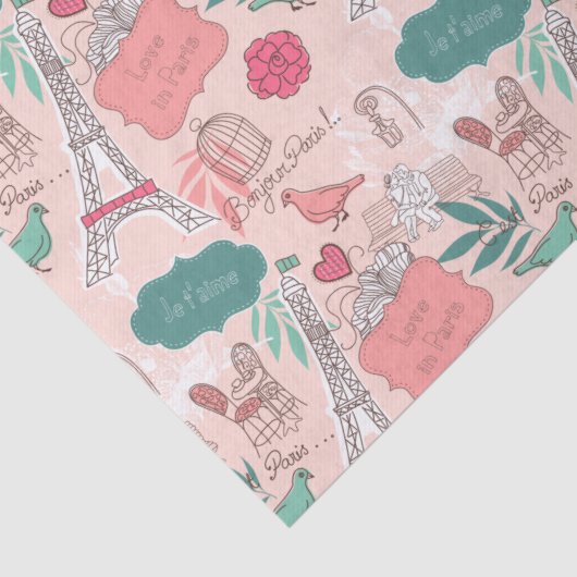Parijs Tissuepapier (Detail)