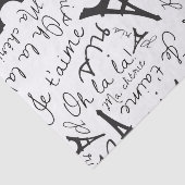  Parijs Tissuepapier (Detail)