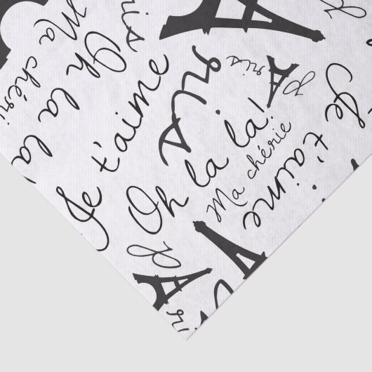  Parijs Tissuepapier (Detail)