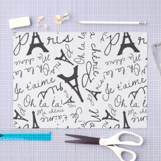 Parijs Tissuepapier (Craft)