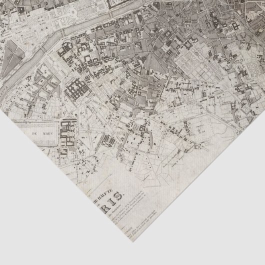 Parijs Tissuepapier (Detail)