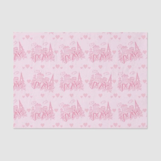 Parijs Tissuepapier (Voorkant)