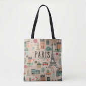 Parijs Tote Bag (Voorkant)