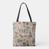Parijs Tote Bag (Achterkant)