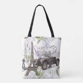  Parijs Tote Bag (Achterkant)