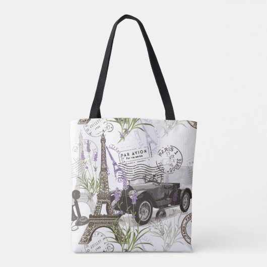  Parijs Tote Bag (Achterkant)