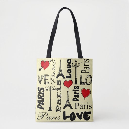 Parijs Tote Bag (Voorkant)