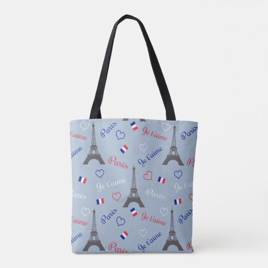 Parijs Tote Bag (Achterkant)