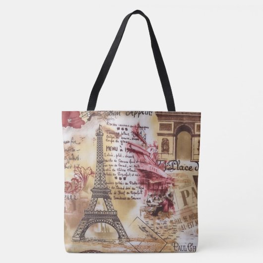 Parijs Tote Bag (Voorkant)