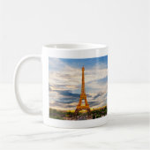 Parijs trekt meer Parijs alsjeblieft Golden Glitte Koffiemok (Links)