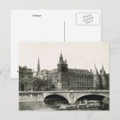  Parijs,   Tribunaal Briefkaart (Voorkant / Achterkant)