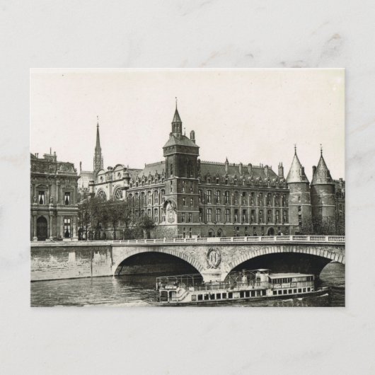  Parijs,   Tribunaal Briefkaart (Voorkant)