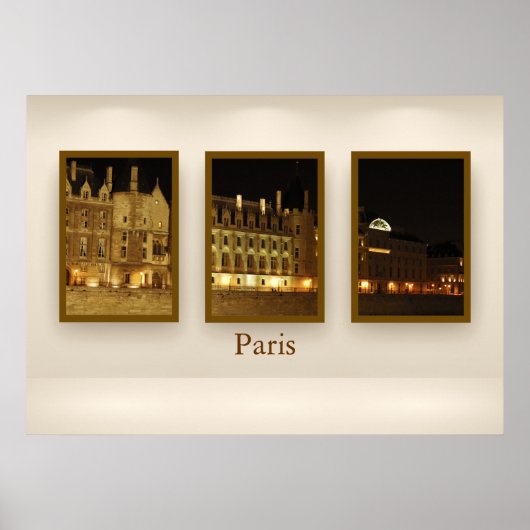 Parijs triptych poster (Voorkant)