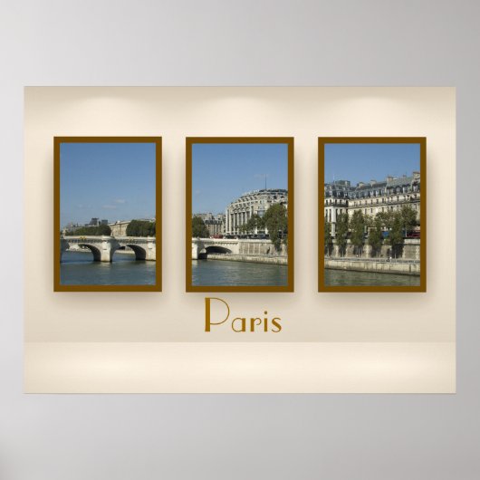 Parijs triptych poster (Voorkant)