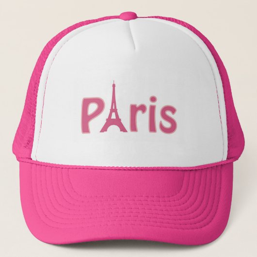 Parijs Trucker Pet (Voorkant)