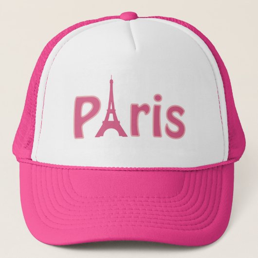 Parijs Trucker Pet (Voorkant)