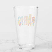 Parijs (typografie) glas (Achterkant)