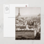 Parijs: Uitzicht, 1900 Briefkaart (Voorkant / Achterkant)