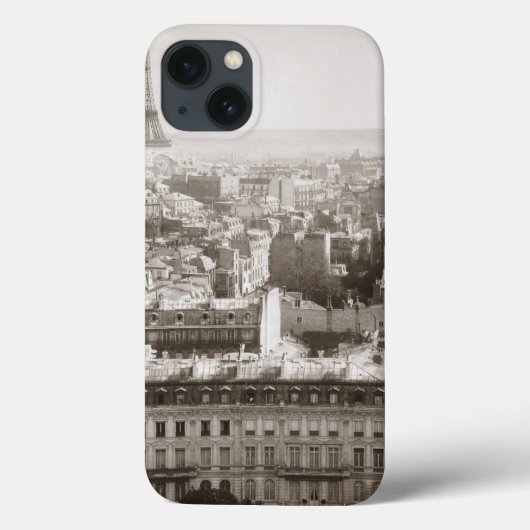 Parijs: Uitzicht, 1900 Case-Mate iPhone Case (Achterkant)