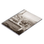 Parijs: Uitzicht van de lucht, 1900 Notitieboek (Linkerzijde)