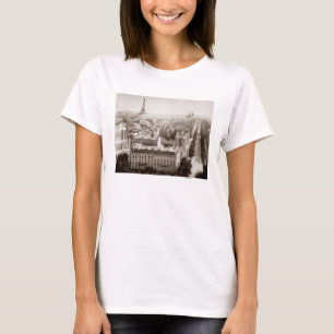 Parijs: Uitzicht van de lucht, 1900 T-shirt