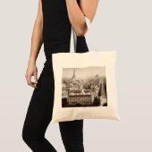 Parijs: Uitzicht van de lucht, 1900 Tote Bag (Voorkant (product))