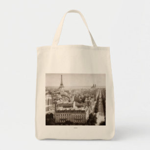 Parijs: Uitzicht van de lucht, 1900 Tote Bag