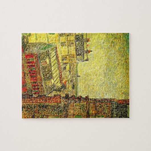 Parijs Uitzicht van Vincent's Room door Vincent va Legpuzzel (Horizontaal)
