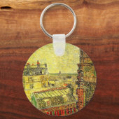 Parijs Uitzicht van Vincent's Room door Vincent va Sleutelhanger (Voorkant)