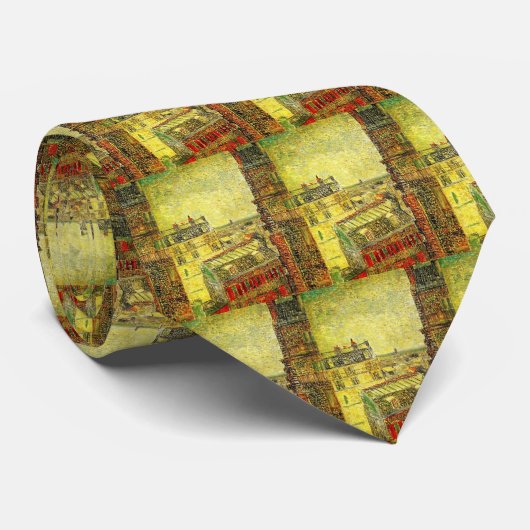 Parijs Uitzicht van Vincent's Room door Vincent va Stropdas (Opgerold)