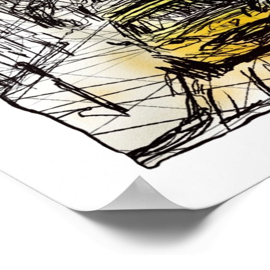 Parijs V Poster (Hoek)